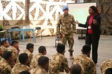 Unifil Gelar Penyuluhan terhadap Satgas Indobat cegah Penyebaran HIV/AIDS